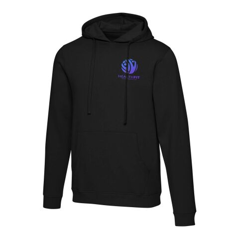 Werbeartikel Spinel Kapuzenpullover Unisexs – schwarz – L – mit Logo bedruckt