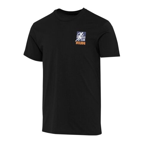 Werbeartikel Azurite Kurzärmeliges T-Shirt aus 160 g/m² Bio Baumwolle (OCS), unisex – schwarz – XXL – mit Logo bedruckt