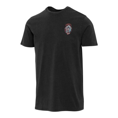 Nanaimo Kurzärmeliges T-Shirt für Herren im Washed Look, 160 g/m2 Standard | schwarz | S | ohne Werbeanbringung | Nicht verfügbar | Nicht verfügbar | Nicht verfügbar