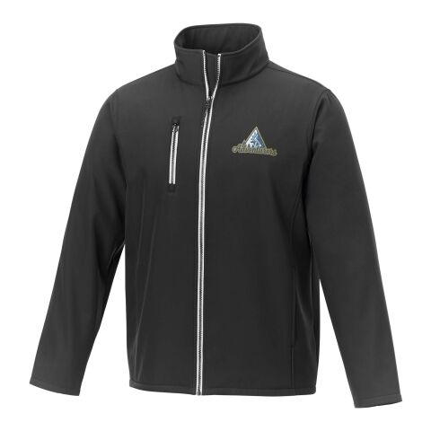 Orion GRS Softshelljacke für Herren aus recyceltem Material schwarz | M