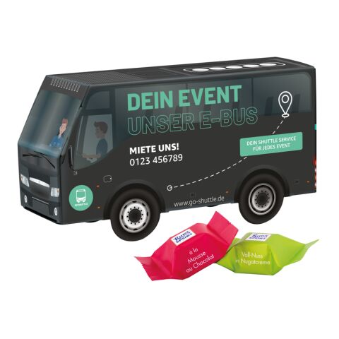 3D-Präsent Bus ohne Werbeanbringung | Ritter SPORT Schokowürfel