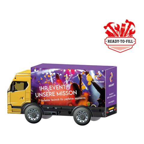 3D-Präsent LKW, ready to fill ohne Werbeanbringung