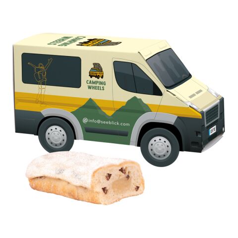 Weihnachtsgeschenk 3D Präsent Transporter – weihnachten – mit individueller Banderole als Weihnachtsgeschenk für Mitarbeiter, Geschäftspartner oder