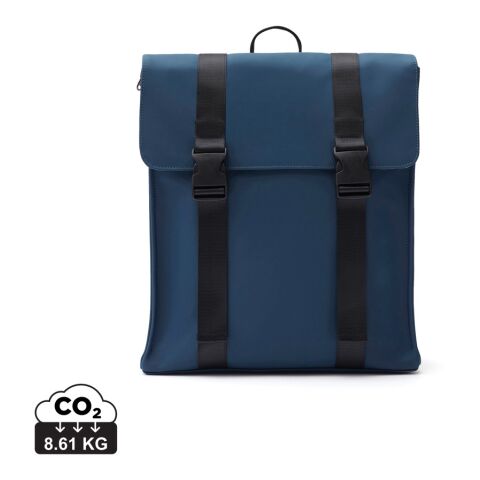 Werbeartikel VINGA Baltimore Rucksack – navy blau – mit Logo bedruckt