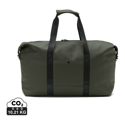 Werbeartikel VINGA Baltimore Weekendbag – grün – mit Logo bedruckt