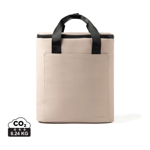 Werbeartikel VINGA Baltimore Trail Kühlrucksack – greige – mit Logo bedruckt