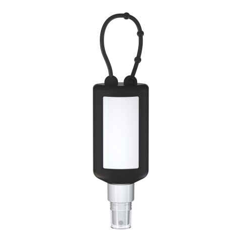 Nachhaltiger Werbeartikel Insektenschutzspray – schwarz – mit Logo bedruckt