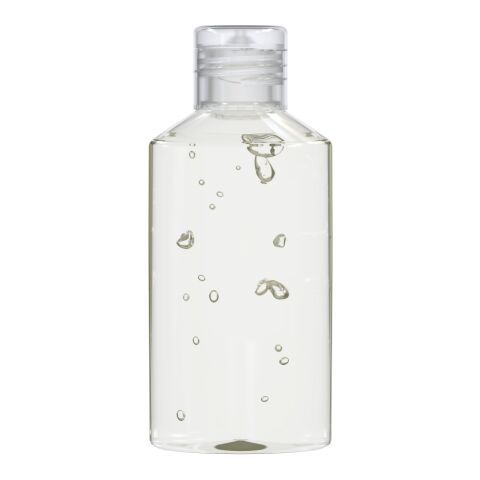 50 ml Flasche - Handreinigungsgel antibakteriell - Body Label Transparent | ohne Werbeanbringung