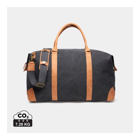 Werbeartikel VINGA Bosler Weekendbag – schwarz – mit Logo bedruckt