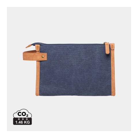 Werbeartikel VINGA Bosler Kulturbeutel – navy blau – Kosmetiktaschen, Kulturbeutel & Schminktaschen mit Logo bedruckt