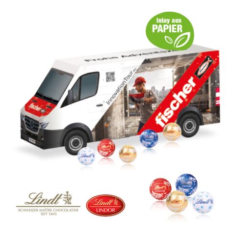 3D Adventskalender &quot;Transporter&quot; Mit Papier-Inlay