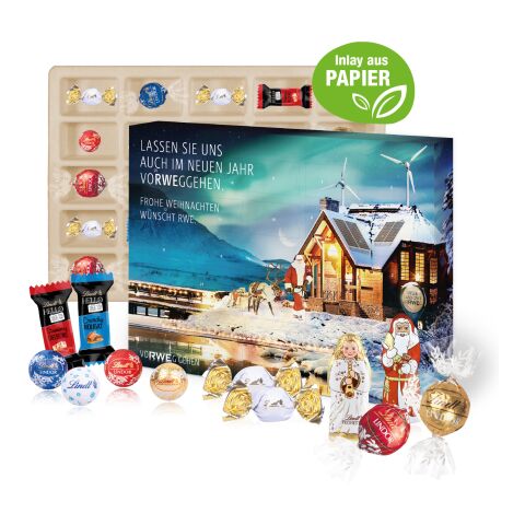 Adventskalender Lindt "Premium Selection", Inlay aus Papier