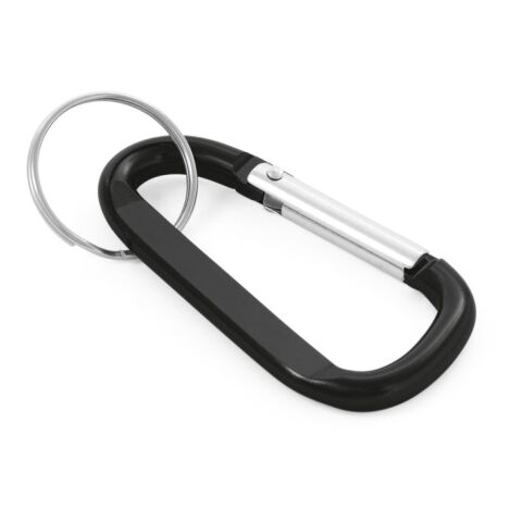 MATTHEW. Karabinerclip aus Aluminium mit Schlüsselring