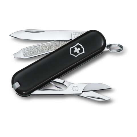 Werbeartikel Victorinox Classic SD Taschenmesser | schwarz | mit Logo bedrucken