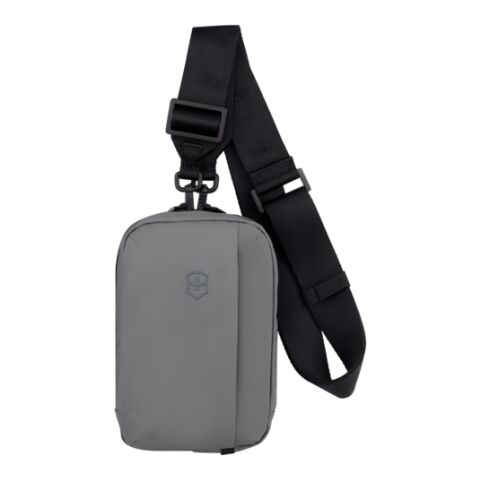 Werbeartikel Victorinox Travel Essentials City Pouch | grau | mit Logo bedrucken