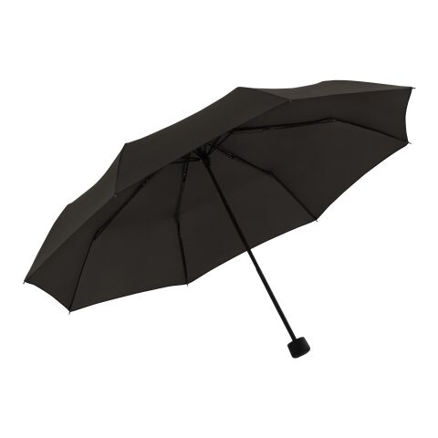 Streuartikel Automatikschirm Trend Mini – schwarz – mit individuellem Logodruck als praktisches Messe-Giveaway