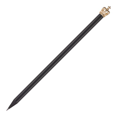 Werbeartikel Bleistift Royal – schwarz – mit Logo bedruckt FSC zertifiziert 19 cm HB Mine