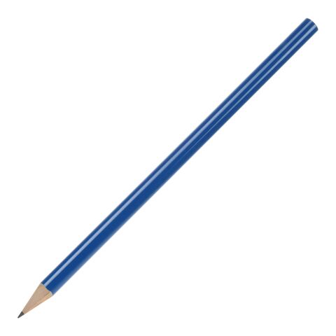 Bleistift, lackiert, rund marineblau | ohne Werbeanbringung