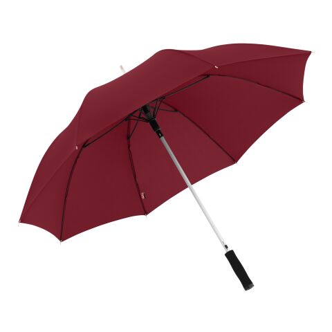 Werbeartikel Golfschirm doppler Alu Golf AC – dunkelrot – mit individuellem Logodruck sturmfest mit Windproof-System für Golf-Events