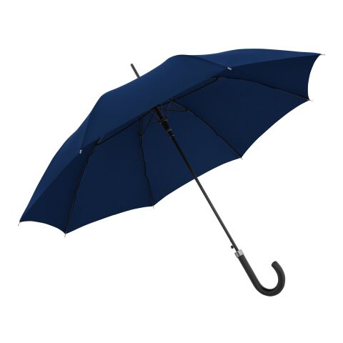 Werbegeschenk Automatikschirm doppler Bristol AC – marineblau – mit individuellem Logodruck sturmfest mit Fiberglasgestell