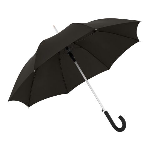Werbeartikel doppler Alu Long AC – schwarz – mit Logo bedruckt