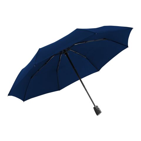 Werbegeschenk Taschenschirm doppler Fiber Magic AOC – marineblau – mit individuellem Logodruck windproof 27 cm als Messe-Giveaway