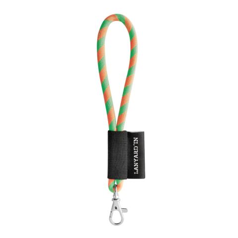 Lanyard Tube Short Set. Standardmodelle neongrün-Orange | Sublimation – im Preis inbegriffen