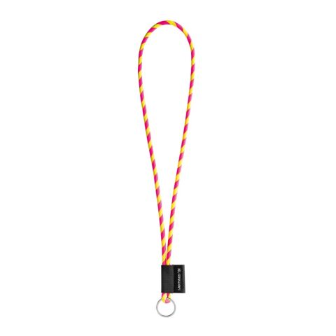 Lanyard Tube Long Set I. Standardmodelle neongelb-neonpink | ohne Werbeanbringung