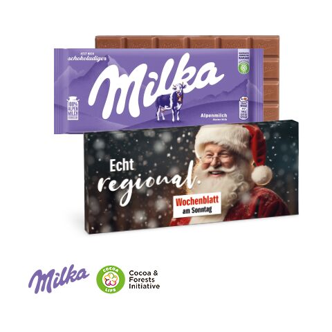 Schokolade Von Milka bunt | 4C Digital-/Offsetdruck