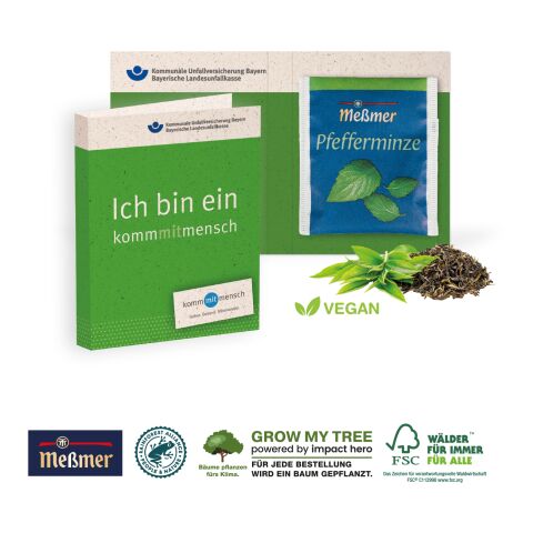 Werbe-Klappkarte Mit Premium-Tee