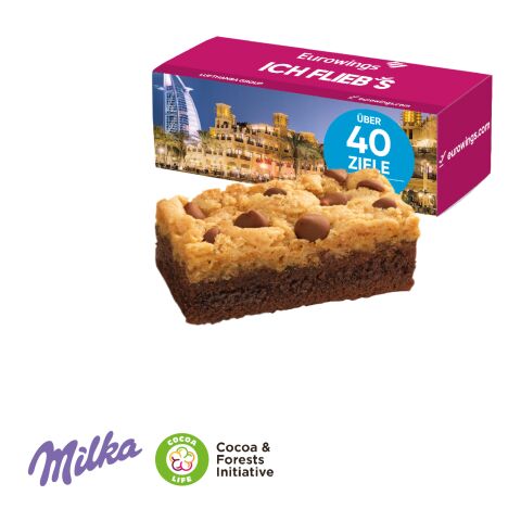 Werbeartikel Milka Choco Brownie in Werbebox – bunt