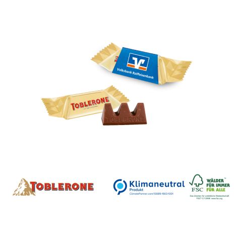 TOBLERONE Minis mit Werbschuber, Klimaneutral, FSC®