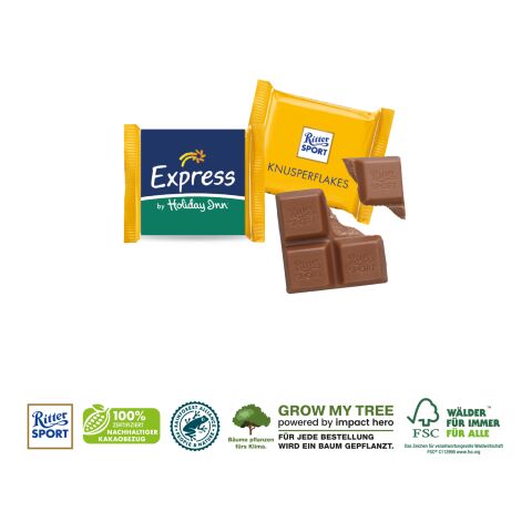 Ritter Sport „Mini“ Mit Werbebanderole bunt | 4C Digital-/Offsetdruck