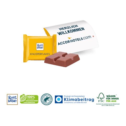 Ritter SPORT Mini im Werbebriefchen, Klimaneutral, FSC® ohne Werbeanbringung