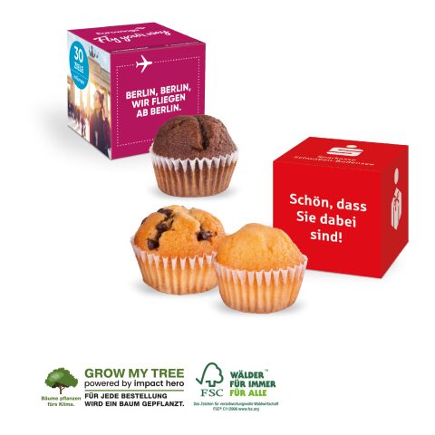 Muffin „Mini” bunt | 4C Digital-/Offsetdruck