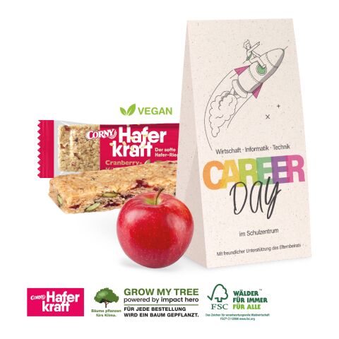 Power Bag „Apfel &amp; Haferkraft“ bunt | 4C Digital-/Offsetdruck