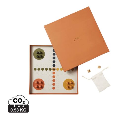 VINGA ‚Ludo‘ – Coffee Table Game braun | ohne Werbeanbringung | Nicht verfügbar | Nicht verfügbar