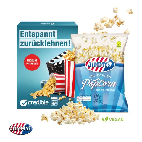 Popcorn Werbebox bunt | ohne Werbeanbringung