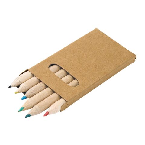 BIRD. Buntstift Schachtel mit 6 Buntstiften