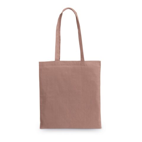 Werbeartikel CARACAS. Tragetasche aus 100% Baumwolle (140 g/m²) – hellbraun – Jutebeutel / Stoffbeutel / Baumwolltasche / Stofftasche mit Logo