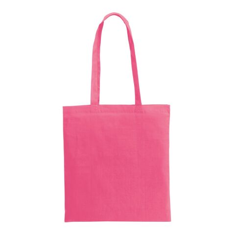 CAIRO. Tragetasche aus recycelter Baumwolle (70%) und polyester (30% rPET) (180 g/m²) Rosa | ohne Werbeanbringung