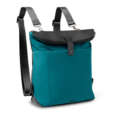 ROVER BACKPACK II. Rucksack aus Stoff und PU Petrol | ohne Werbeanbringung | Nicht verfügbar | Nicht verfügbar | Nicht verfügbar