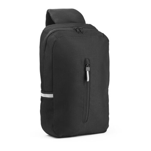 DELFOS. Rucksack mit einem Schultergurt schwarz | ohne Werbeanbringung | Nicht verfügbar | Nicht verfügbar | Nicht verfügbar