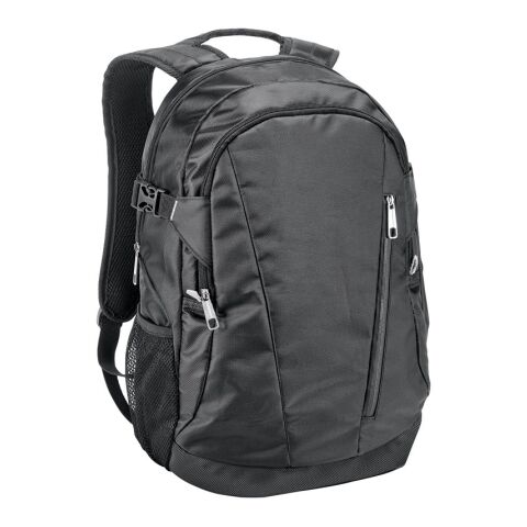 OLYMPIA. Laptop-Rucksack 15.6&#039;&#039; aus 840D-Jacquard Schwarz | ohne Werbeanbringung