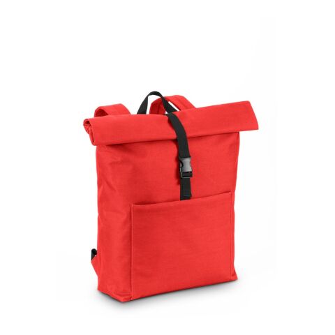 Werbeartikel ATENAS. Laptop-Rucksack aus 600D 17'3" – Rot – mit Logo bedruckt
