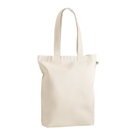 HARBOR. Tasche aus recycelter Baumwolle (70%) und Polyester (30% rPET)(280 g/m²) Beige | ohne Werbeanbringung
