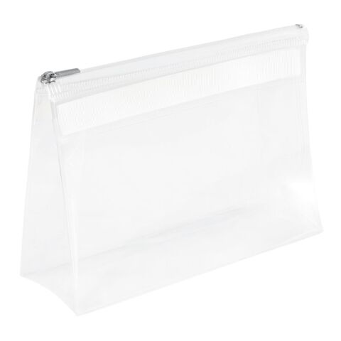 CHASTAIN. Kulturbeutel aus EVA mit Reißverschluss Weiß | ohne Werbeanbringung