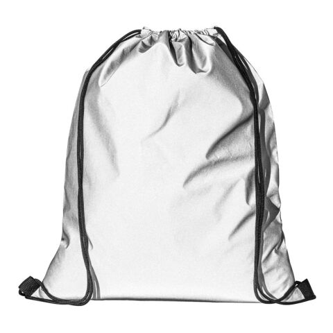 SYROS. Reflektierende Tasche aus Polyester (200 g/m²) Silber | ohne Werbeanbringung