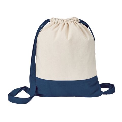 ROMFORD. Turnbeutel aus 100% Baumwolle (180 g/m²) marineblau | ohne Werbeanbringung