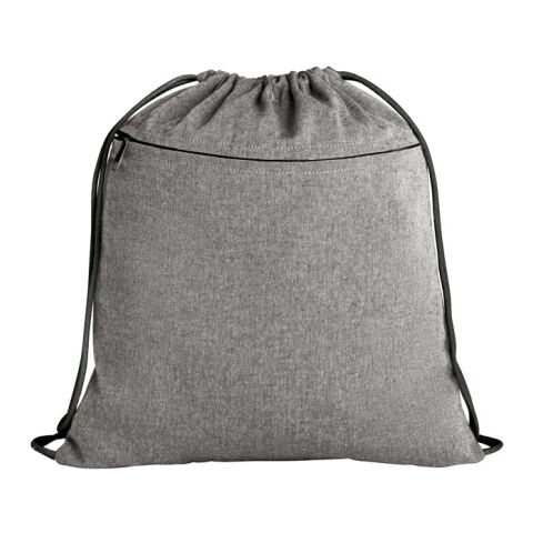 CHANCERY. Turnbeutel mit recycelter Baumwolle (70%), Polyester (30% rPET) (140 g/m²) Schwarz | ohne Werbeanbringung